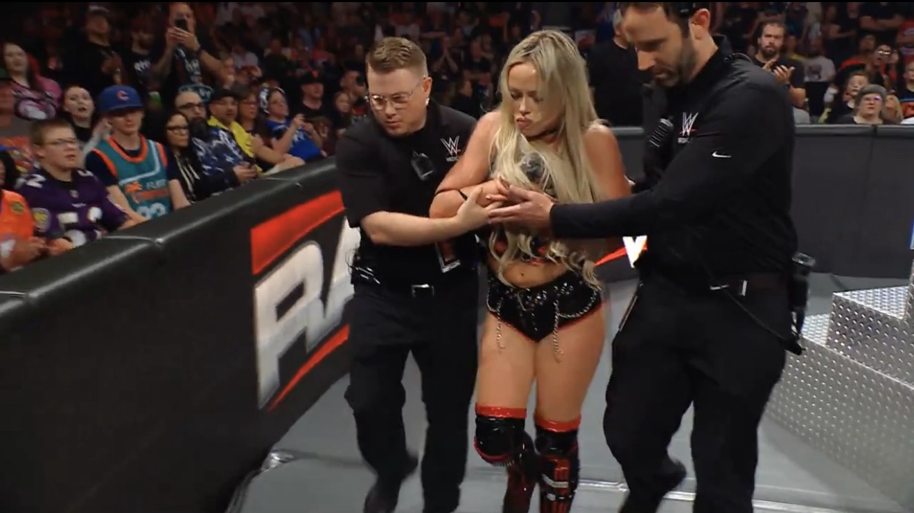Liv Morgan injured on Raw