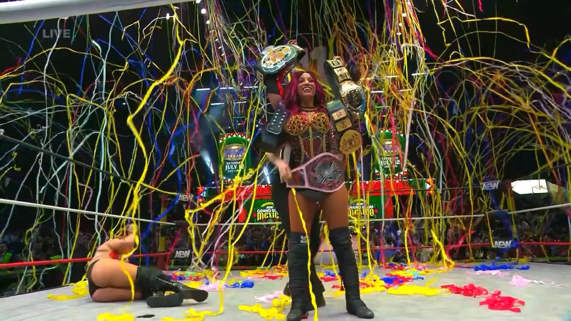 AND NEW… Mercedes Mone wins the CMLL Women’s Championship