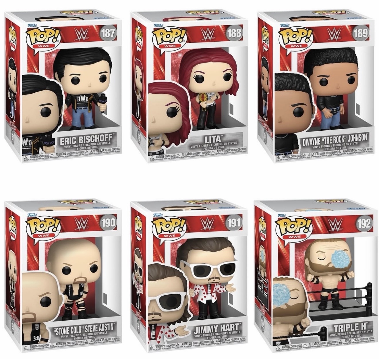 New WWE Funko Pops
