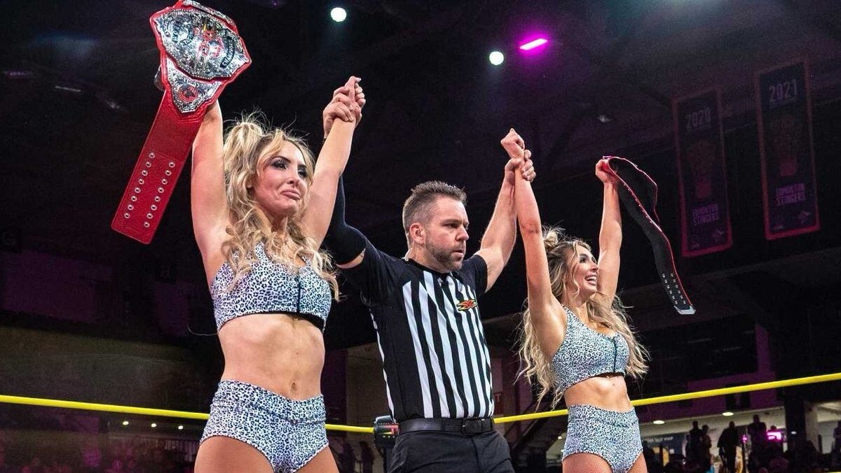 AND NEW.. The IInspiration win the TNA Knockouts Championships