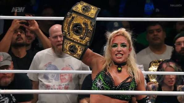 Thekla Wins the AEW Womens Championship