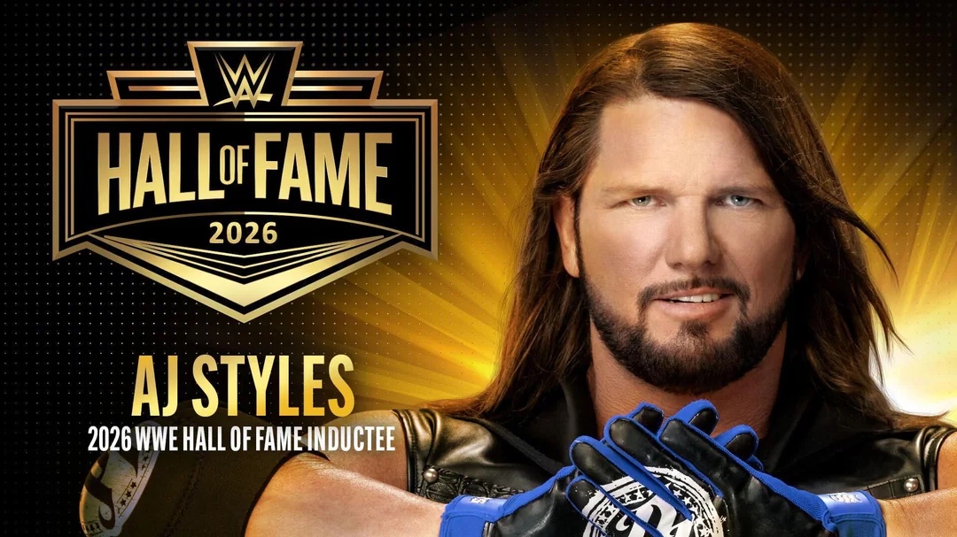 AJ Styles to the WWE HOF