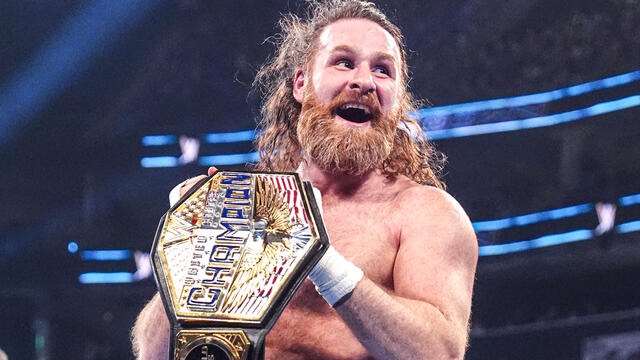 AND NEW Sami Zayn wins the United States Championship