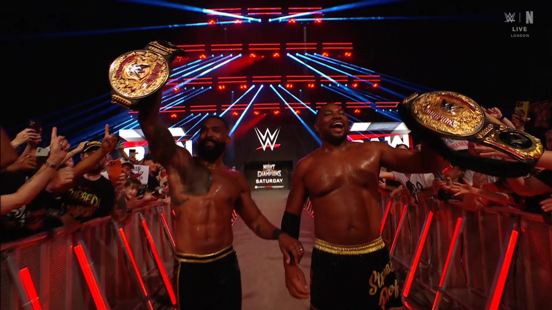 And New.. Street Profits win the World Tag Team Championships