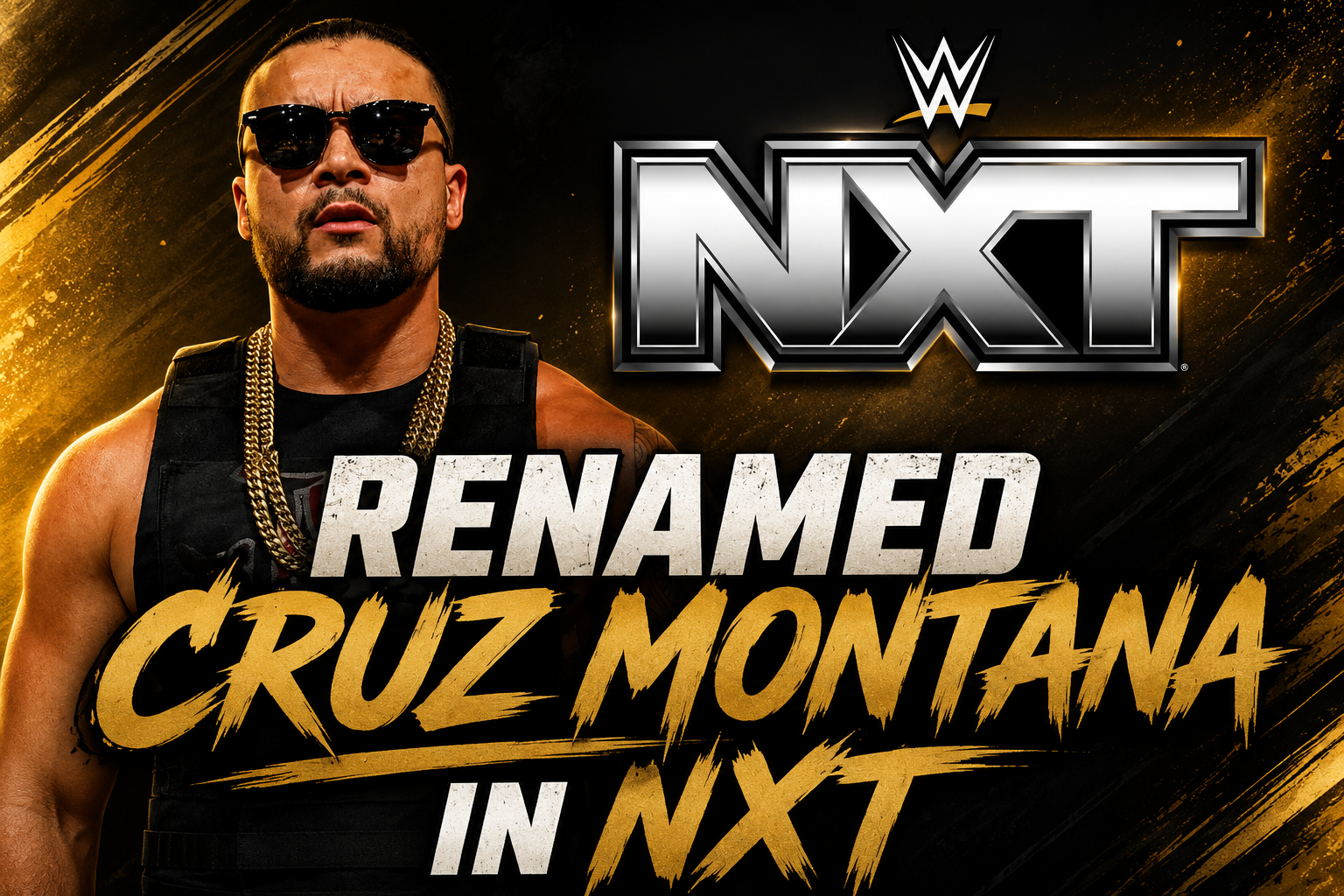 Mike Santana has been renamed Cruz Montana in NXT