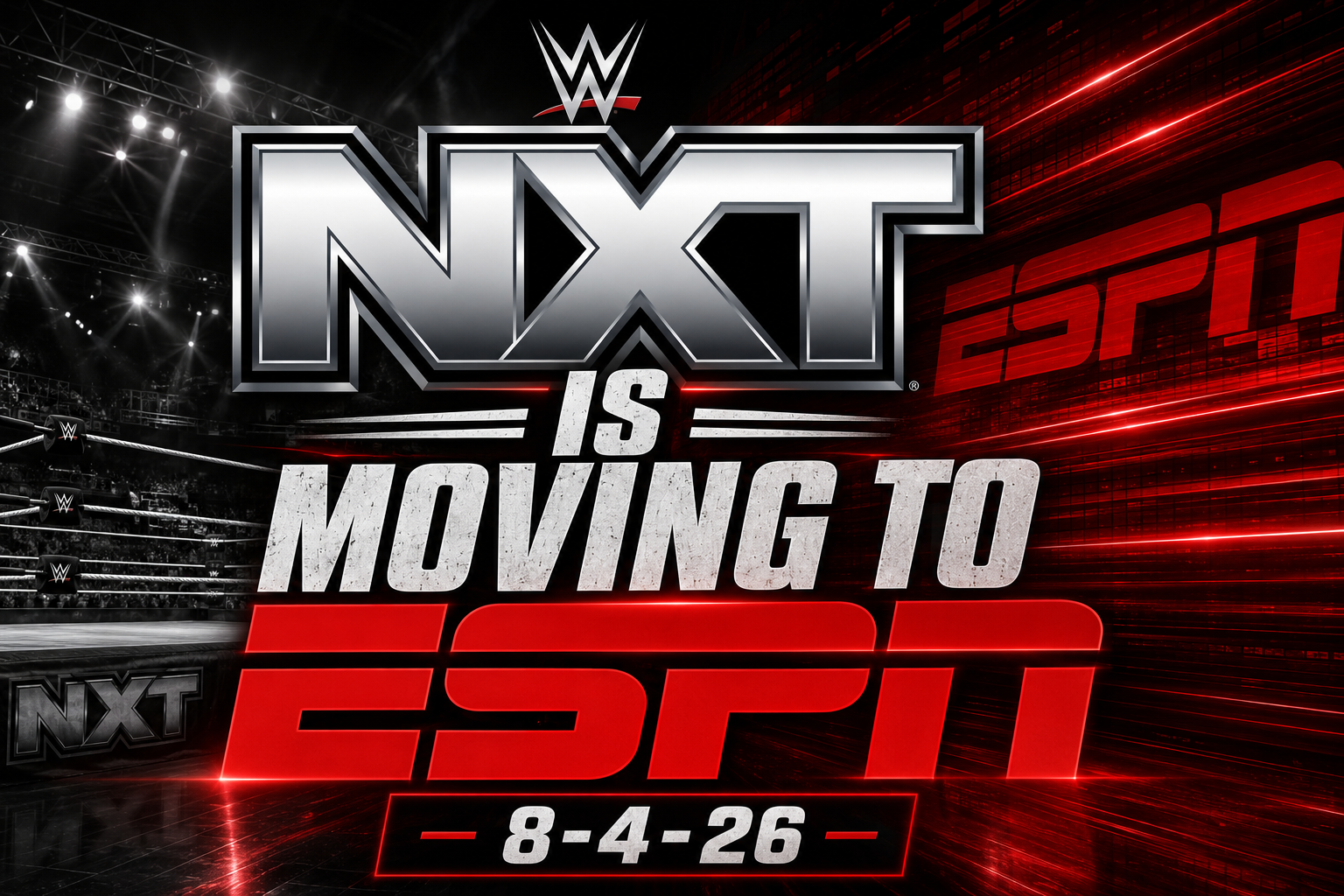 NXT Expands Reach with CW Sports and ESPN Partnership