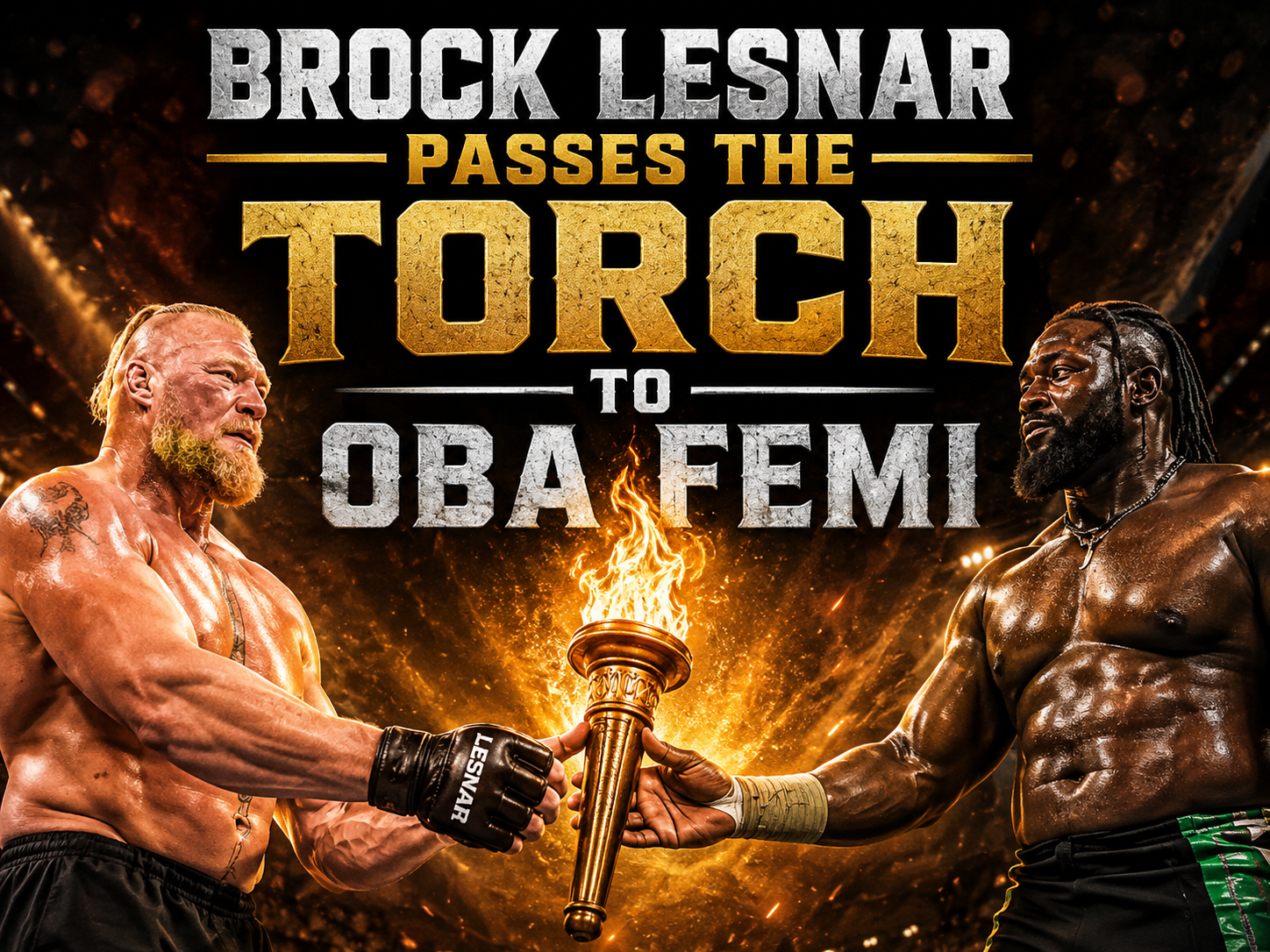 Brock Passes the Torch