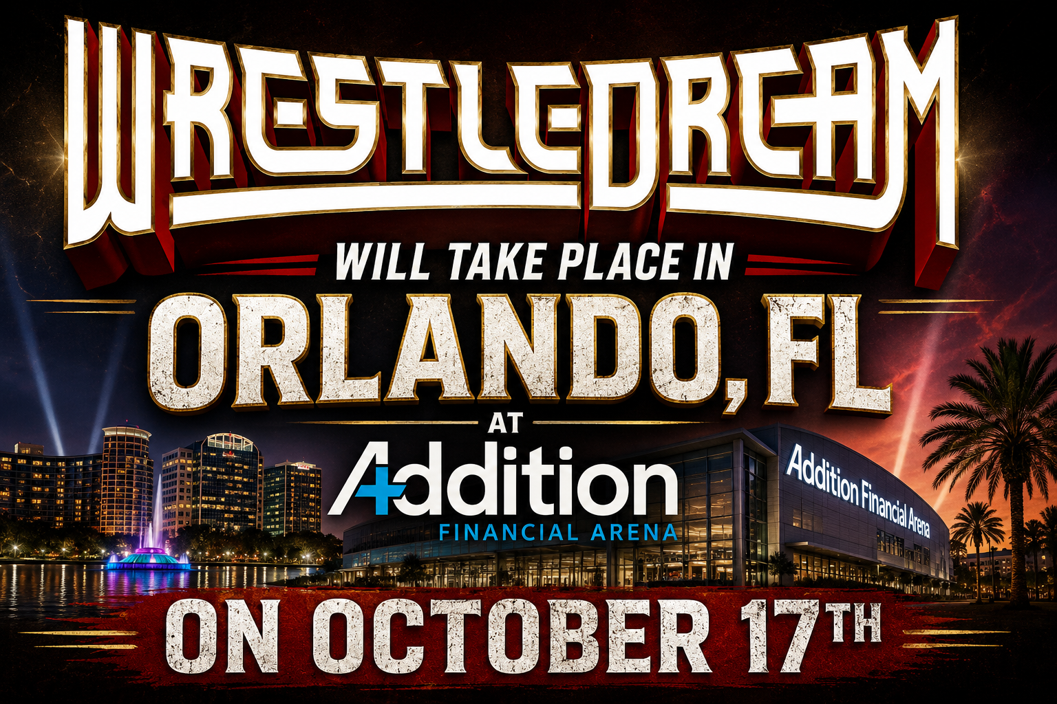 WrestleDream gets date and location