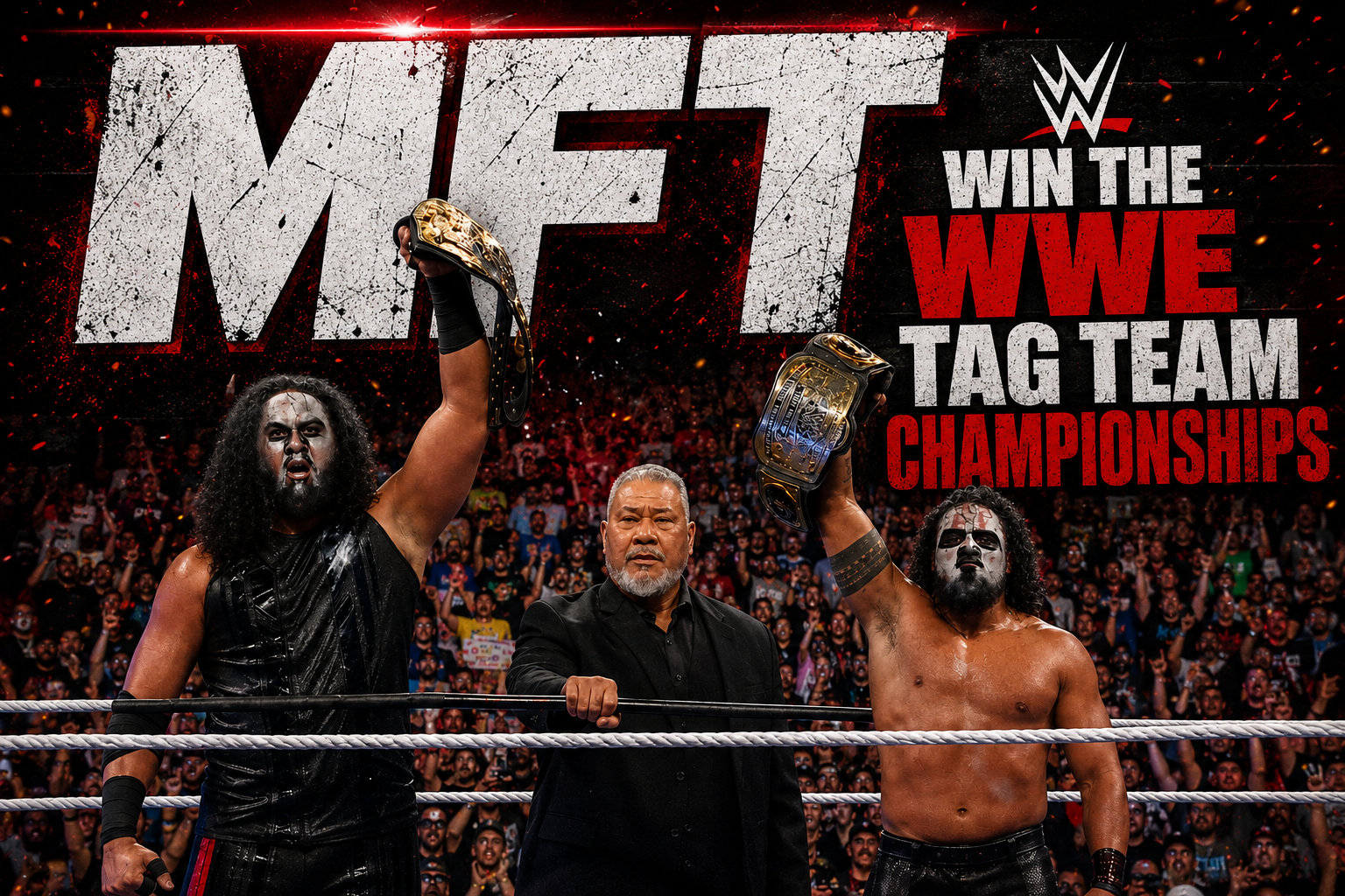 And New. MFT win the WWE Tag Team Championships