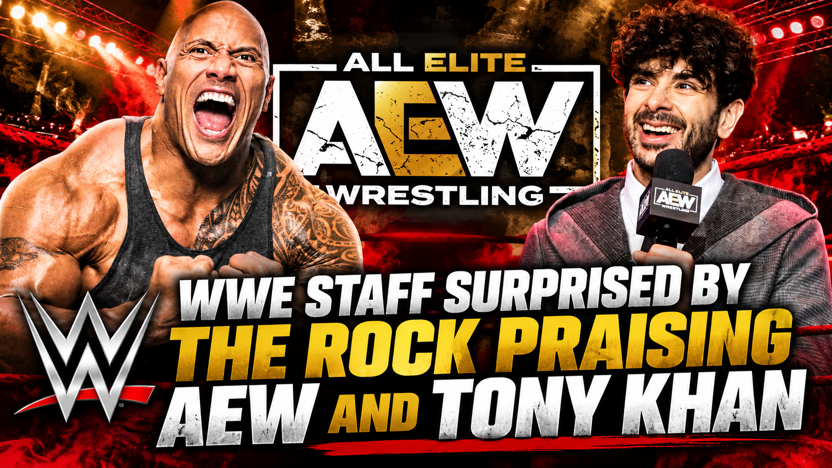 WWE surprised by The Rocks comments