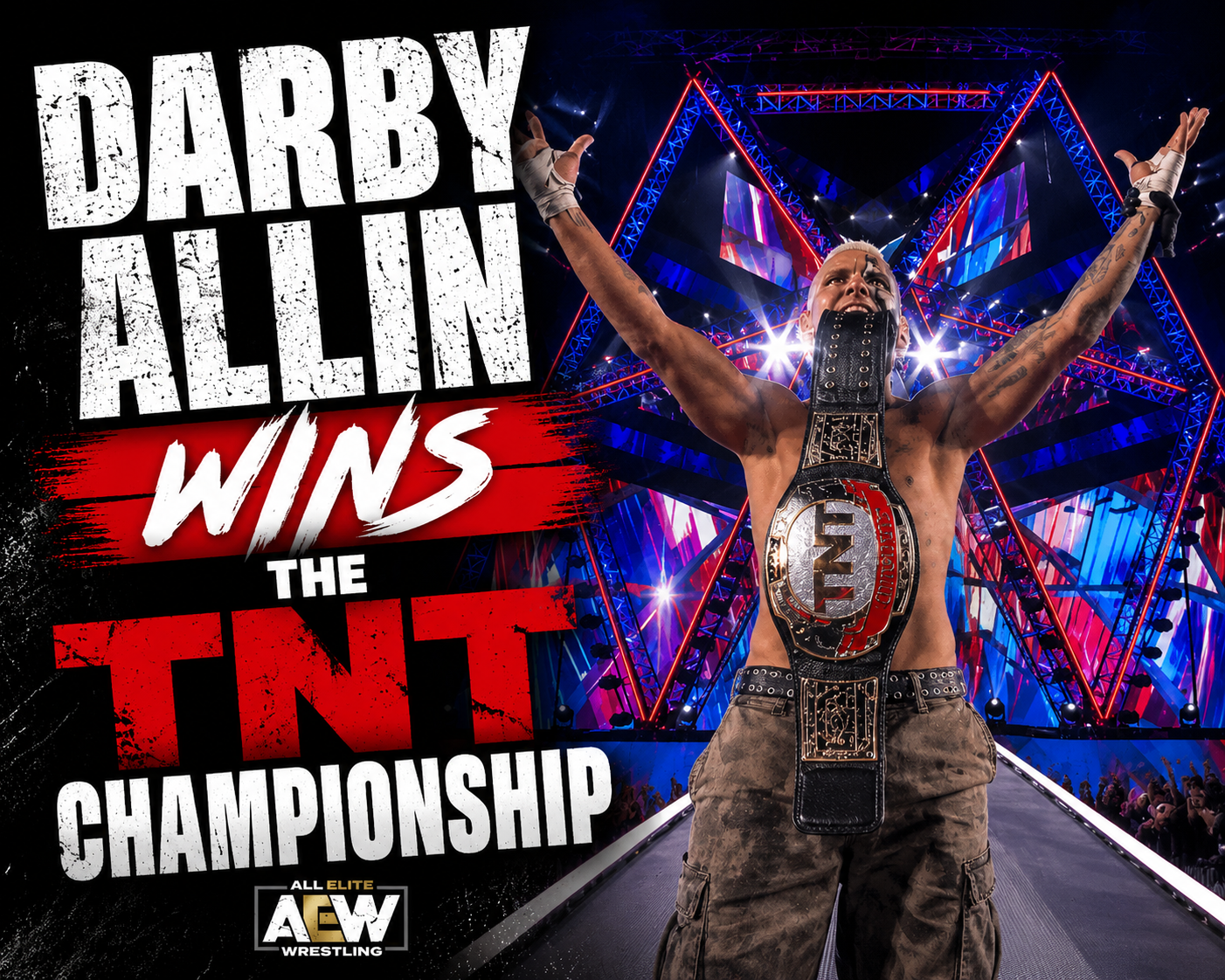 And New.. Darby Allin wins the TNT Championship