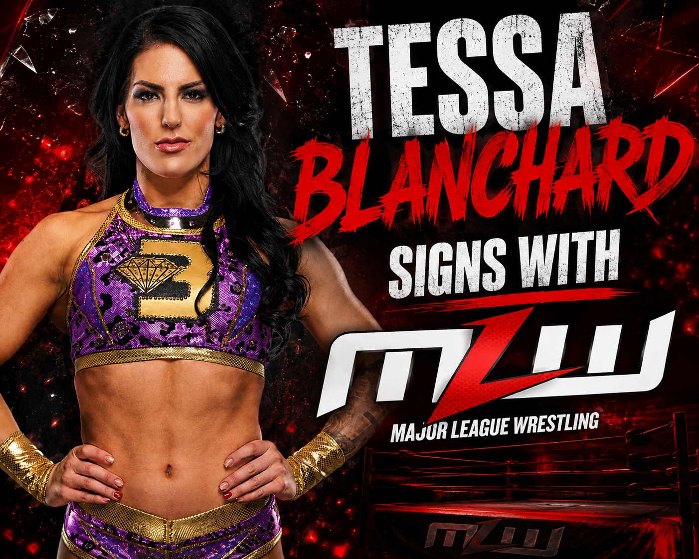Tessa Blanchard signs with MLW